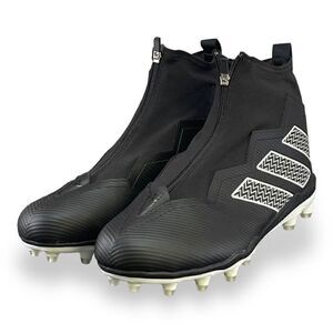 Adidas Nasty 2.0 Texas A&M Aggies Team Football Cleats Black Mens size 11 HQ6406